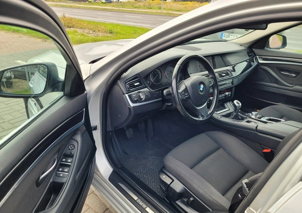 BMW Seria 5 cena 47600 przebieg: 163000, rok produkcji 2012 z Zakliczyn małe 254
